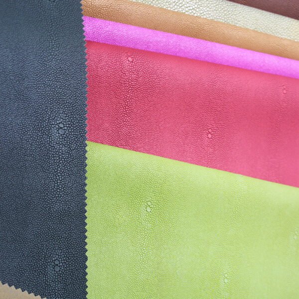 XZ73209 stingray grain PVC leather for bags