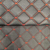diamond quilted PVC automotive upholstery leather