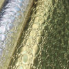 XZ73212 metallic water drop embossed PVC leather for bags
