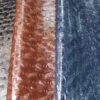 XZ73215 high-gloss peacock feather pattern PVC leather for bags