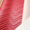chevron texture PVC leather for fashion bags