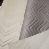 geometric embossed synthetic leather for bags