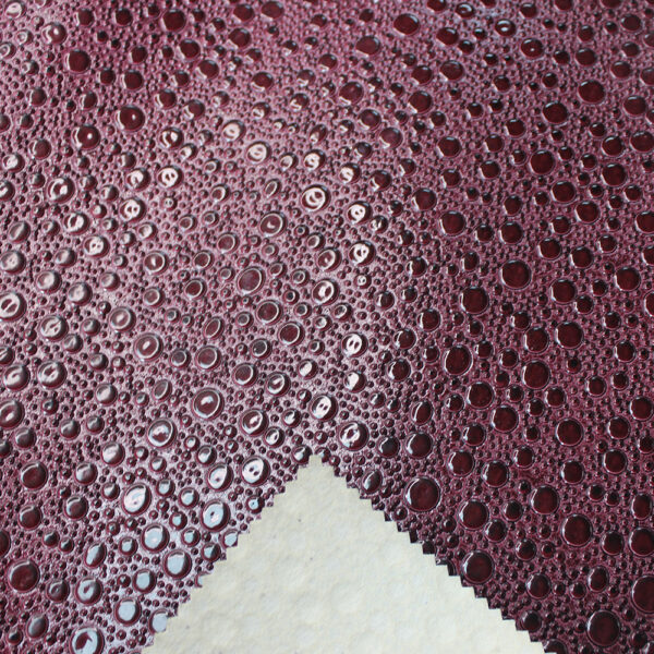 XZ73246 glossy embossed PVC leather for fashion bags