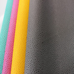 XZ73263 high-gloss stingray grain PVC leather for bags
