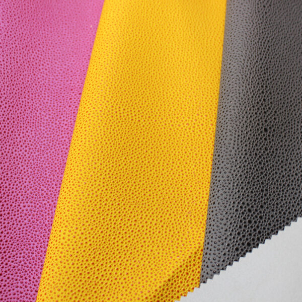 XZ73263 high-gloss stingray grain PVC leather for bags