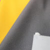 double-needle brushed fabric backing of stingray PVC leather