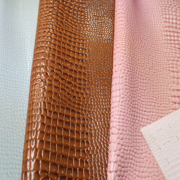 XZ73271 stone grain PVC leather for bags