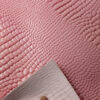 double-needle brushed fabric backing of stone grain PVC leather