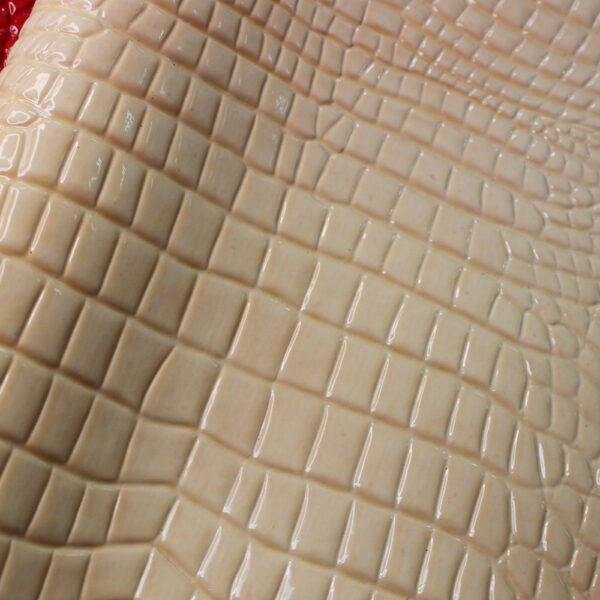 crocodile pattern PVC leather for luggage