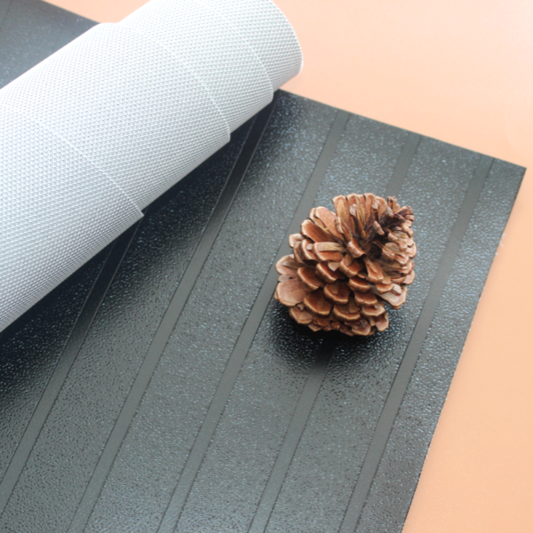 2.0mm embossed PVC leather for decorative flooring