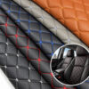 XZ73418 perforated quilted PVC leather with 5mm foam XZ73418 perforated quilted PVC leather with 5mm foam