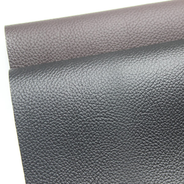 XZ73419 fine pebble grain PVC leather for packaging (3) XZ73419 fine pebble grain PVC leather for packaging
