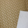 XZ73433 woven basket embossed PVC leather for bags