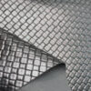 XZ73433 woven basket embossed PVC leather for bags