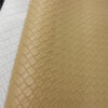 XZ73433 woven basket embossed PVC leather for bags