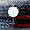 XZ73441 woven embossed PVC leather for bags