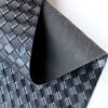 XZ73441 woven embossed PVC leather for bags