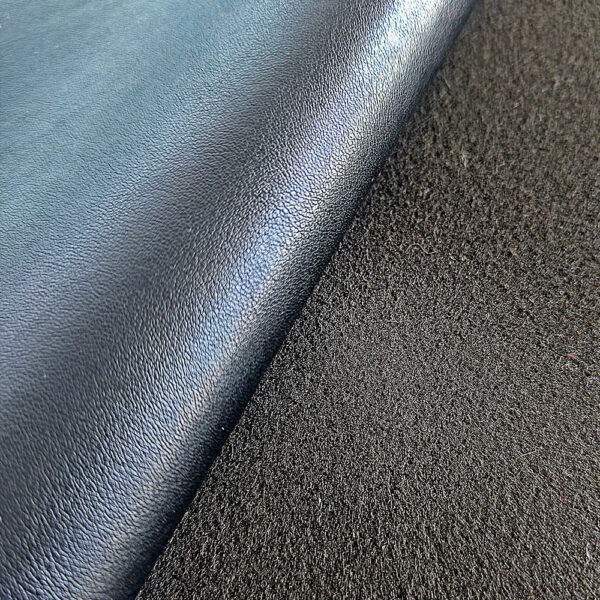 single-needle brushed backing of XZ73447 PVC leather