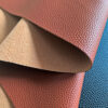 XZ73449 PVC leather with faux cashmere backing