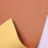 XZ73449 PVC leather with faux cashmere backing