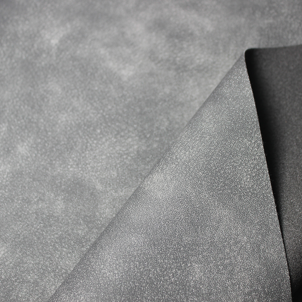 XZ73452 PVC leather with single-needle brushed backing