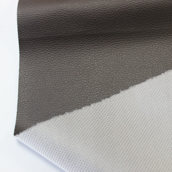 XZ73454 PVC leather with knitted fabric backing