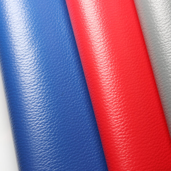 PVC motorcycle seat leather in multiple colors