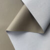 XZ73470 Natural Pebble Grain PVC Leather for Motorcycle Seats (6) XZ73470 PVC leather with white single-sided fabric backing