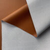 XZ73474 PVC leather with white single-sided fabric backing