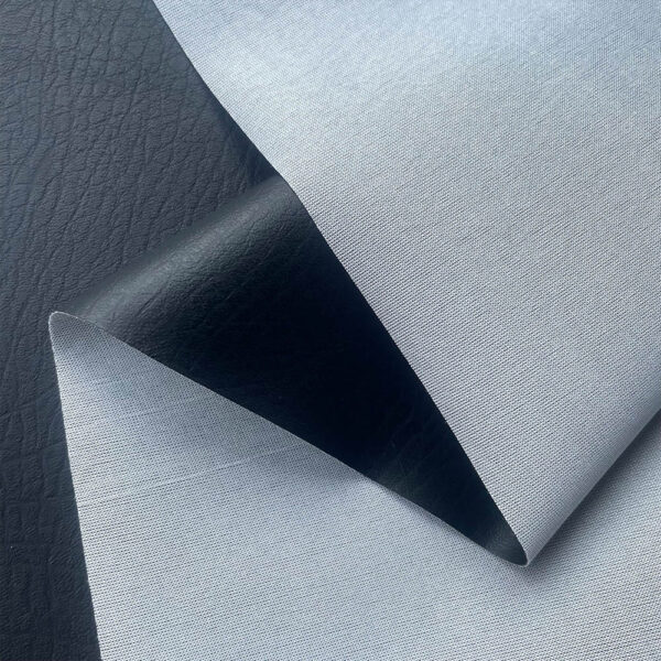 XZ73477 PVC leather with white single-sided fabric backing