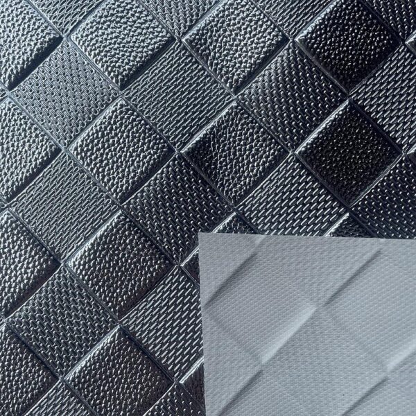 XZ73481 Geometric Embossed PVC Leather for Motorcycle Seats