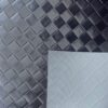 XZ73482 Basket Weave PVC Leather for Motorcycle Seats (2) XZ73482 PVC leather with knitted fabric backing
