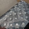 XZ73484 3D Geometric Embossed PVC Leather for Motorcycle Seats (1) decorative embossed PVC leather for scooter seats