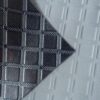 XZ73485 square grid embossed PVC leather with knitted fabric backing for motorcycle seats (5) XZ73485 PVC leather with knitted fabric backing