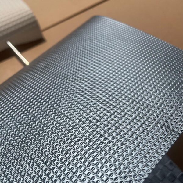 micro diamond PVC motorcycle seat leather texture