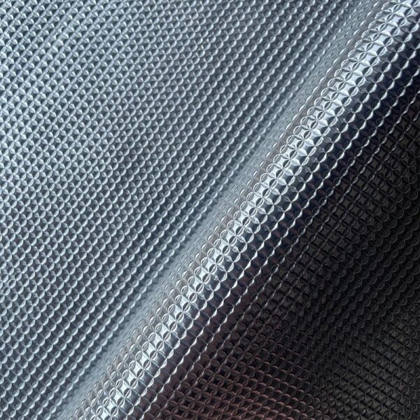 geometric embossed PVC leather for scooter seats