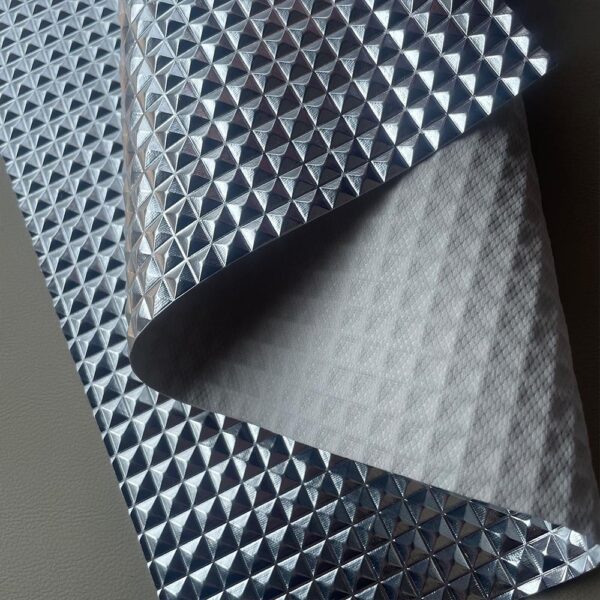 XZ73489 PVC leather with knitted fabric backing