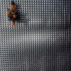 decorative embossed PVC leather for scooter seats