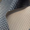 XZ73489 PVC leather with knitted fabric backing