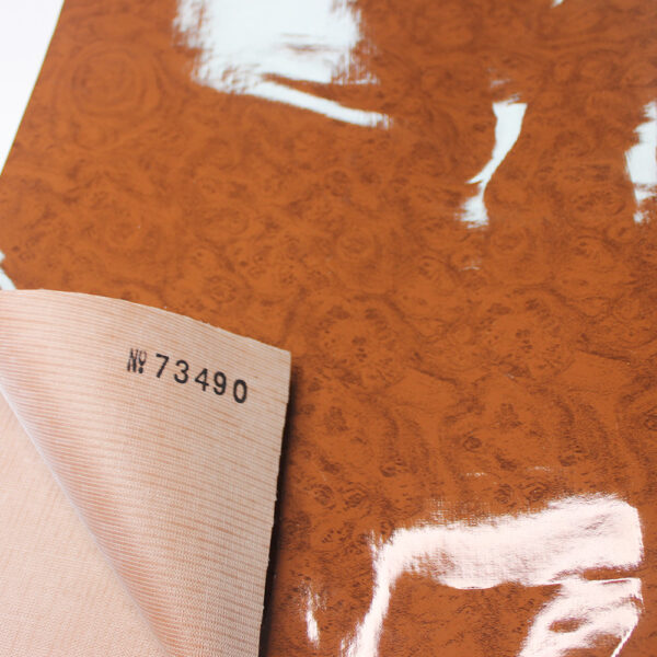 XZ73490 PVC leather with knitted fabric backing