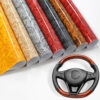 XZ73490 high-gloss PVC leather for steering wheels