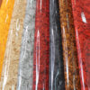 high-gloss PVC automotive leather surface