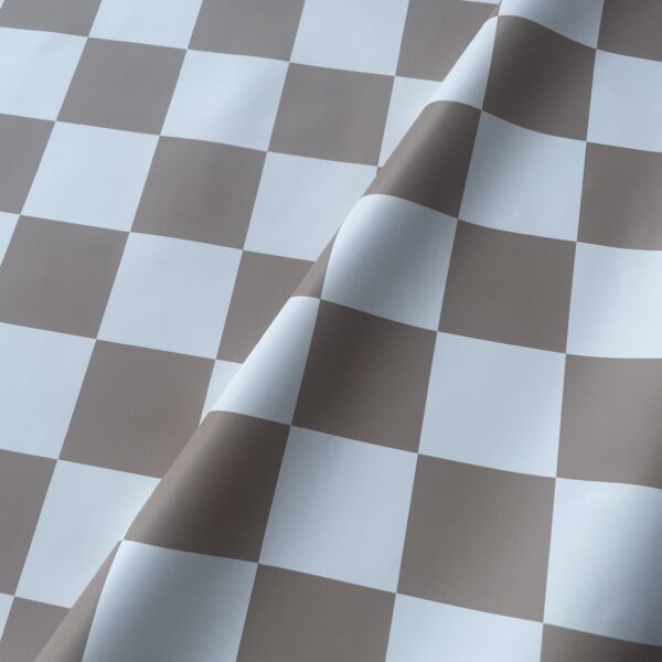 XZ73499 checkerboard PVC tablecloth leather (1) checkerboard PVC material for table covers