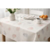 XZ73500 feather printed PVC tablecloth leather