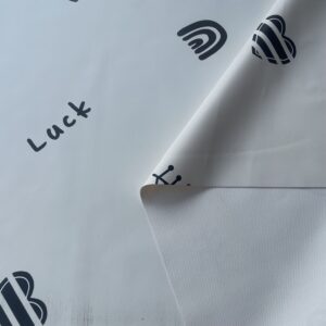XZ73502 lucky symbol printed PVC tablecloth leather (3) XZ73502 lucky symbol printed PVC tablecloth material