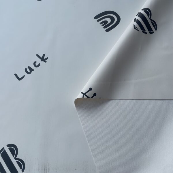 XZ73502 lucky symbol printed PVC tablecloth leather (3) XZ73502 lucky symbol printed PVC tablecloth material