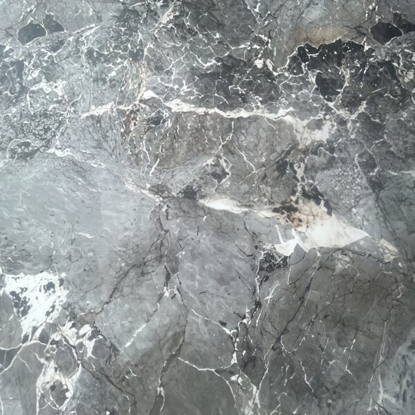 grey marble printed PVC material for table covers