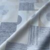 XZ73505 abstract geometric PVC tablecloth leather (3) abstract geometric printed PVC material for table covers