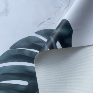 XZ73509 monstera leaf PVC tablecloth material