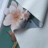 XZ73510 PVC tablecloth material with terry fabric backing